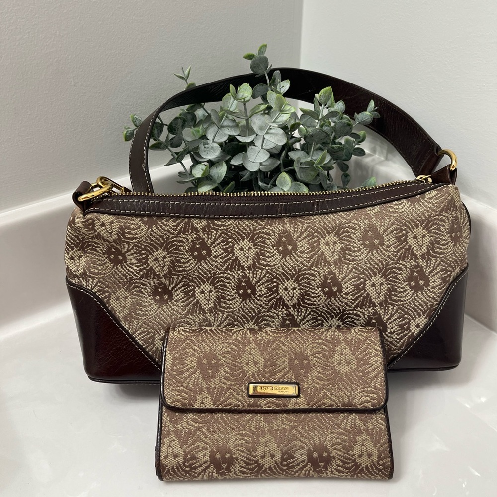 Anne Klein handbag and wallet